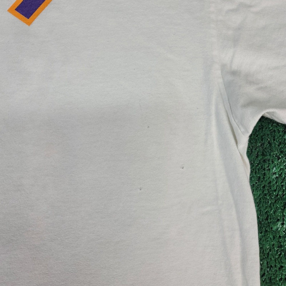 RARE Vintage 2001 LA Lakers Kobe Bryant Shaq Back to Back Champions Shirt Men XL - Picture 11 of 13